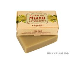 Крымское натуральное мыло на оливковом масле, 100г Череда